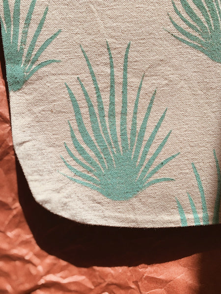 Media estampada en bloque ~ Agave 