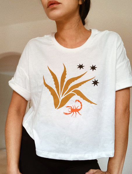 Scorpion Crop Tee