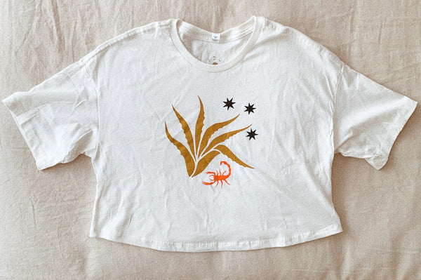 Scorpion Crop Tee