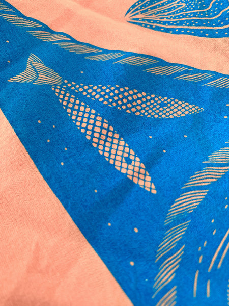 Del Mar Japanese Cotton Bandana, Pink