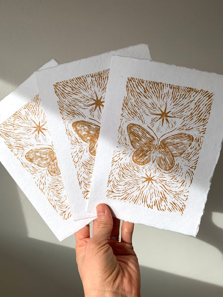 Tarjeta impresa en bloque / Mini impresión