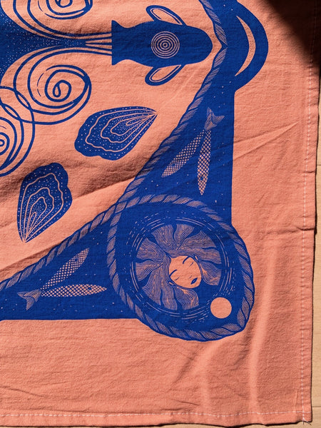 * Preorder * Del Mar Japanese Cotton Bandana, Pink