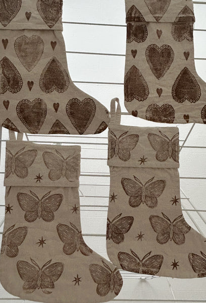 Medias con estampado de bloques ~ Manos 