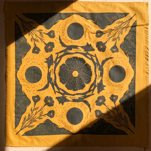 Bandana de algodón de mediodía 