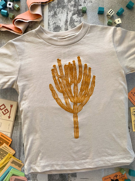Cactus Toddler T-Shirt ~ Pecan