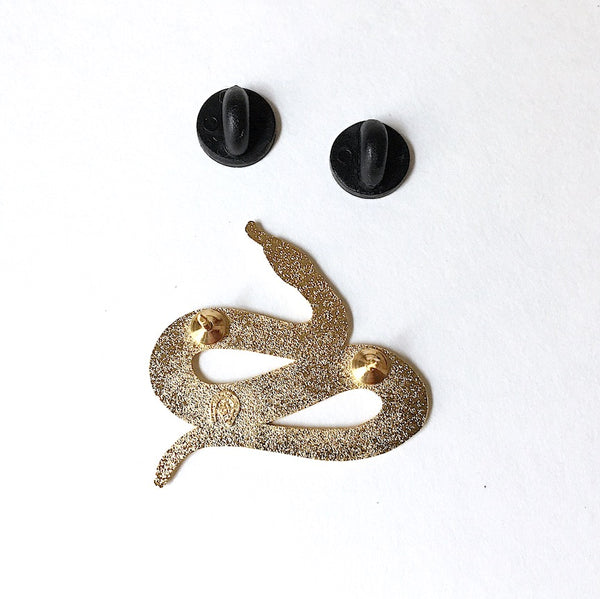 SEGUNDOS ~ Pin de esmalte de serpiente cósmica