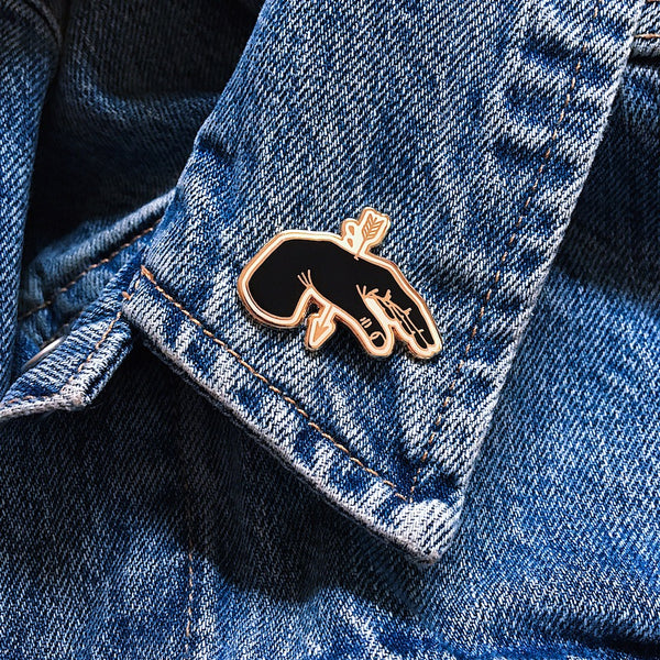 S E C O N D S ~ Hand & Arrow Enamel Pin