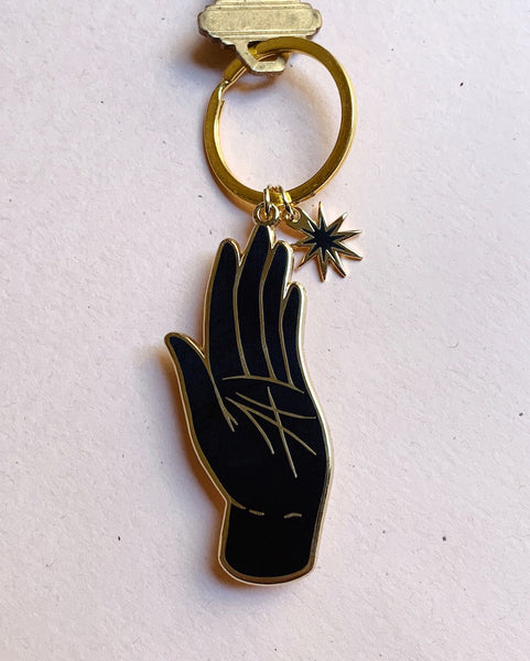 S E C O N D S ~ Fated Hand Enamel Keychain