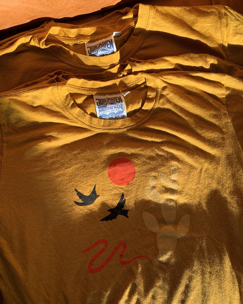 Circle the Sun Camiseta unisex de algodón orgánico/cáñamo