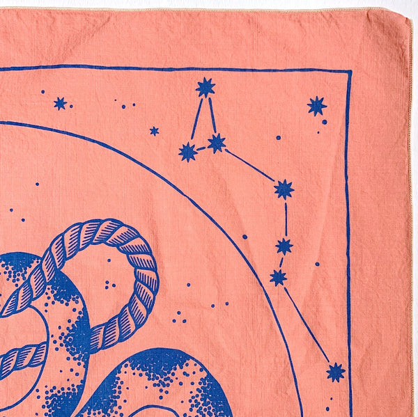 S E C O N D S ~ Limited Edition Pink Cosmic Snake Bandana