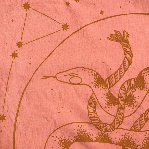 Bandana de serpiente cósmica rosa de edición limitada