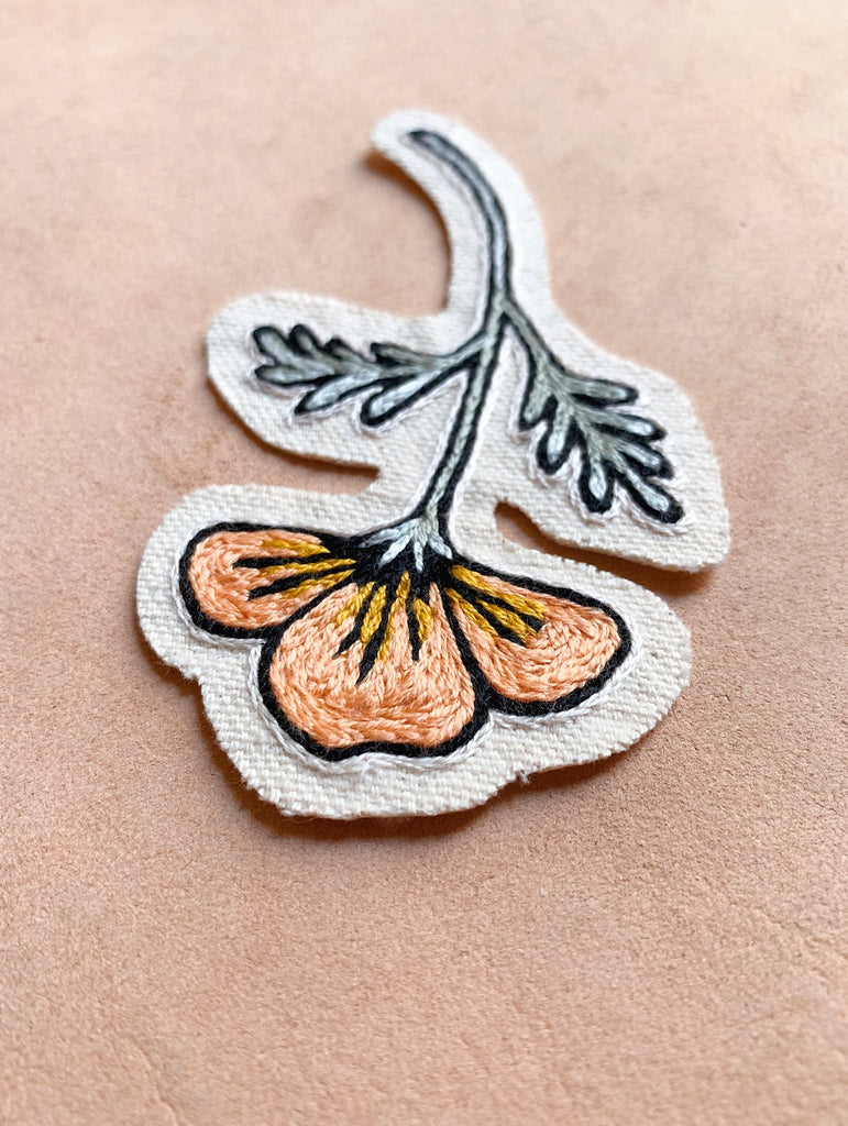 Poppy Patch | Eradura Hand Embroidered Goods